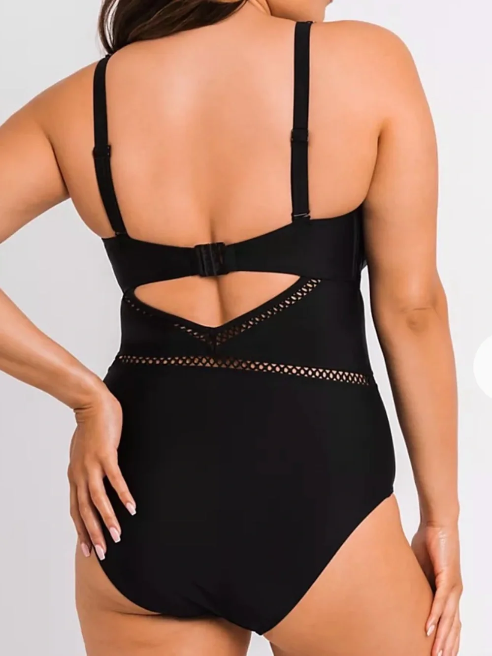 NWT Curvy Kate UK 38 HH/ US 38/ EU 85L One Piece First Class Plunge Swimsuit